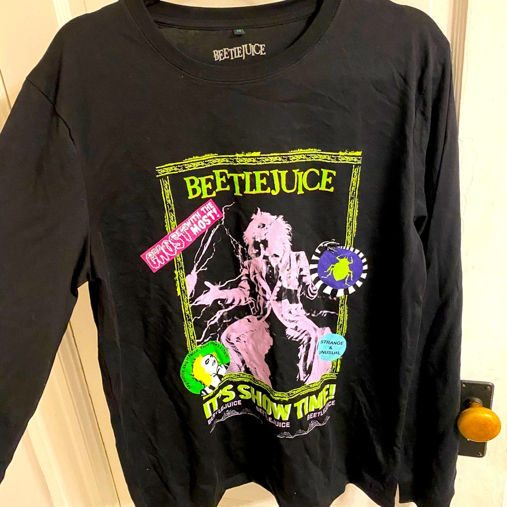 Long sleeve beetlejuice shirt